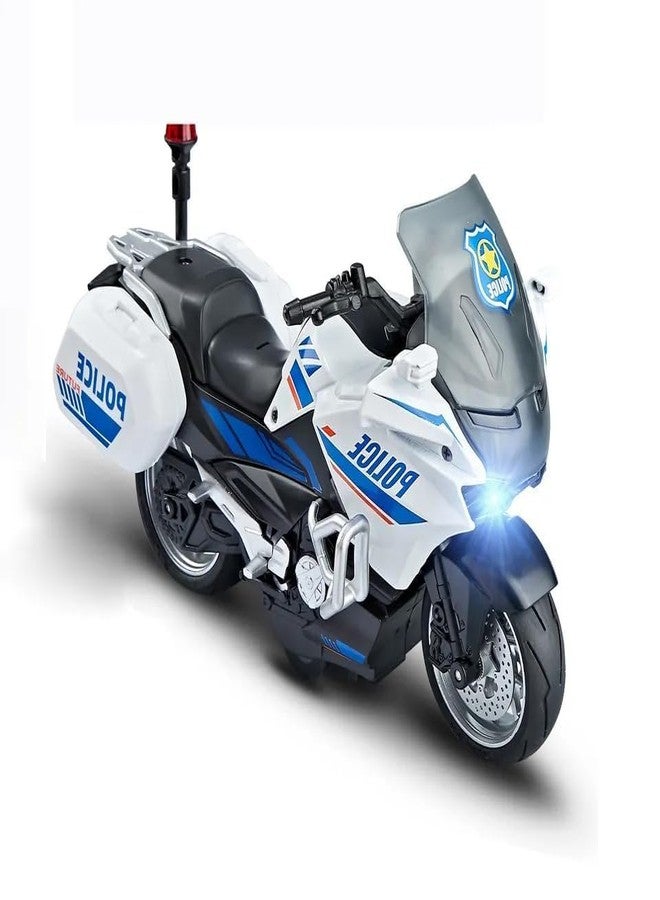 Funspark Pull-Back Vehicles Alloy Simulation Superbike with Lights and Sound Also for Car Dashboard, Kids, and Adults Diecast Motorcycle Toy Bike Scale Model - Image 5